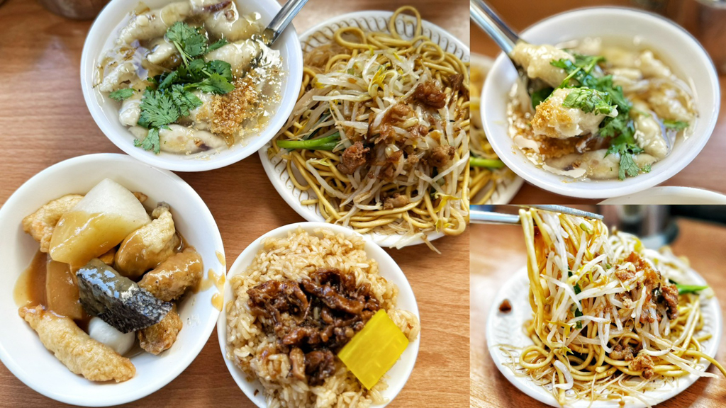 台灣小吃,桃園小吃,桃園美食,油飯,炒米粉,炒麵,甜不辣,良泉小吃,魷魚羹 @艾瑪  吃喝玩樂札記