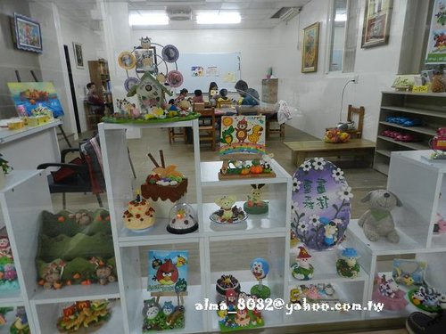 黏土作品,捏塑工藝,彈珠彩畫,藝術,勞作,童畫森林藝術坊