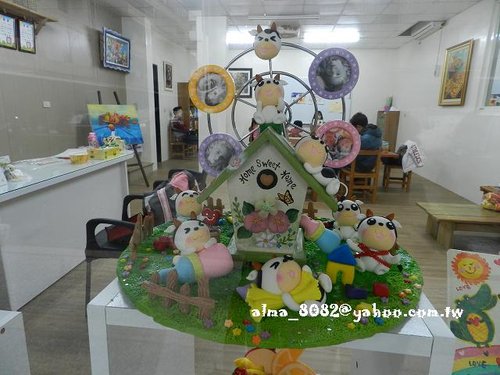 黏土作品,捏塑工藝,彈珠彩畫,藝術,勞作,童畫森林藝術坊