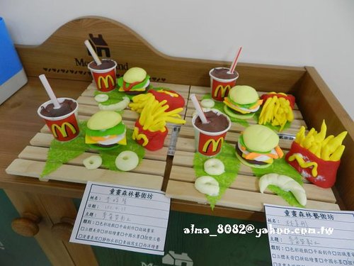 黏土作品,捏塑工藝,彈珠彩畫,藝術,勞作,童畫森林藝術坊