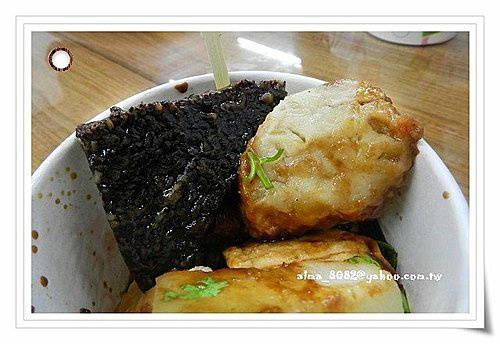 金字塔三角湯圓,阿源蚵仔麵線 金字塔三角湯圓,阿源蚵仔麵線