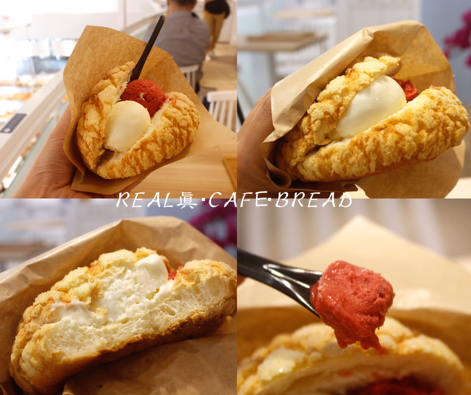 【桃園 REAL真‧CAFÉ‧BREAD】新型態麵包時尚店。鎮店之寶「酒釀桂圓」歐式麵包超美味！