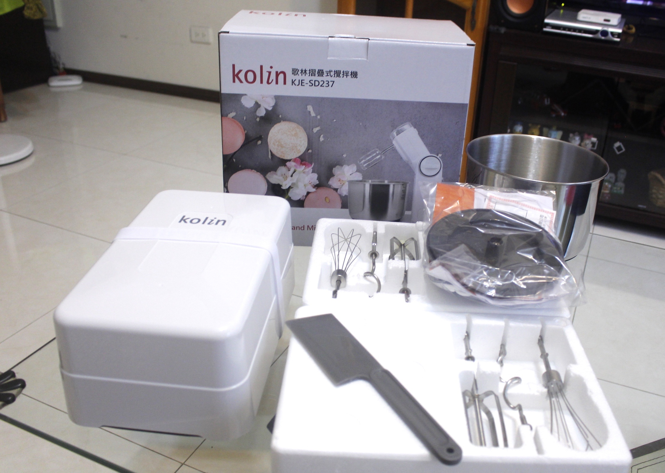 【烘焙 歌林KOLIN桌上攪拌機】新手也能輕鬆上手。療癒系甜點想吃自己做！