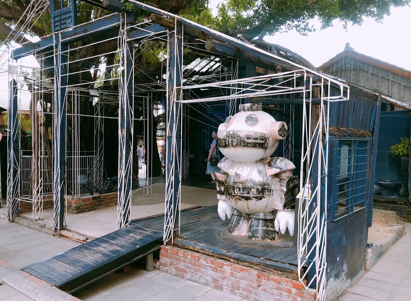 【台南 藍晒圖文創園區】24H免費入場。微型文創園區新標地、超大壁畫、IG打卡