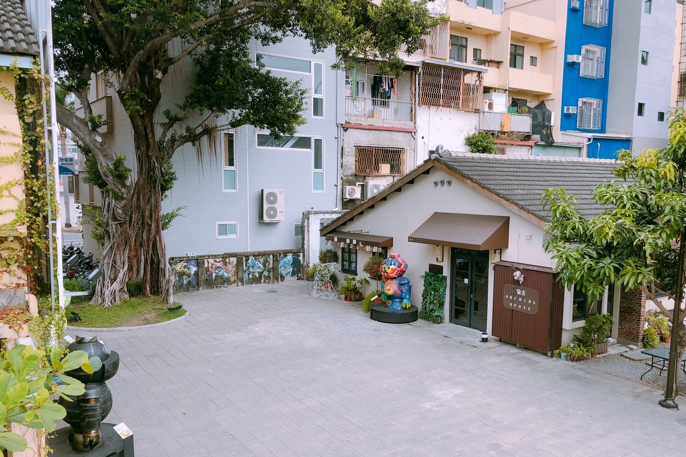 【台南 藍晒圖文創園區】24H免費入場。微型文創園區新標地、超大壁畫、IG打卡