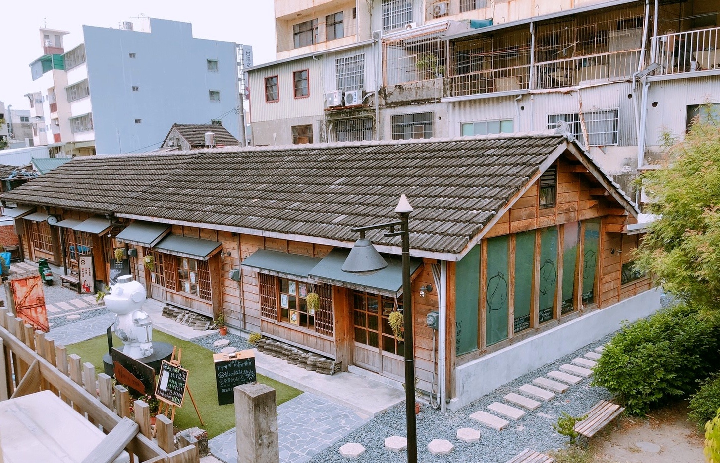 【台南 藍晒圖文創園區】24H免費入場。微型文創園區新標地、超大壁畫、IG打卡