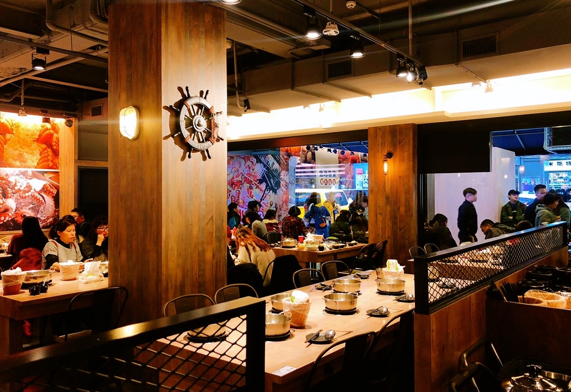 【台北 東吉水產】馬辣集團也推超市火鍋。60元享有麵食.牛丼.UCC咖啡.MEJI冰淇淋無限吃