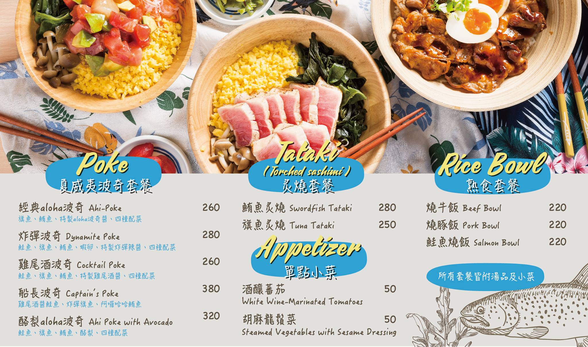 【台北 Pokeholic波奇哈客】風靡美國的夏威夷丼飯。大胃王首推超霸氣船長波奇 Captain Poke