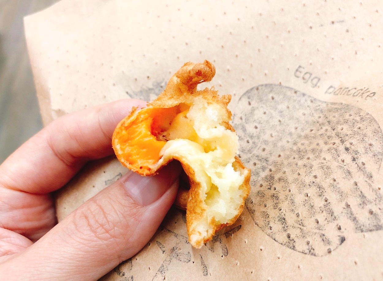 【桃園 野士麥德】中原夜市也能吃到？台中逢甲上來的 “烤全雞”雞蛋糕