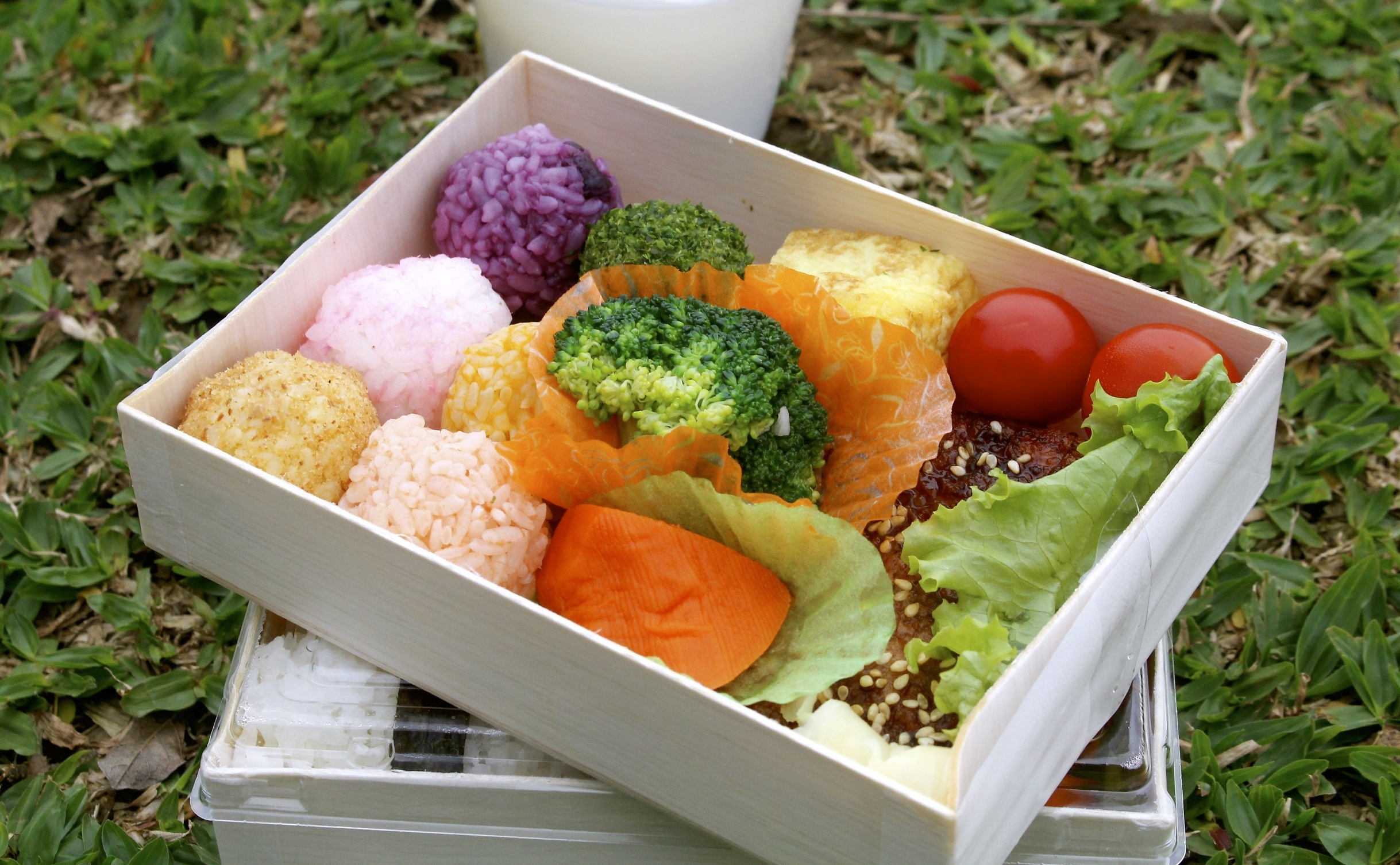【桃園 一勝米製舖】又到春季野餐趴季！充滿少女心「桜弁当」超萌六彩小飯丸 