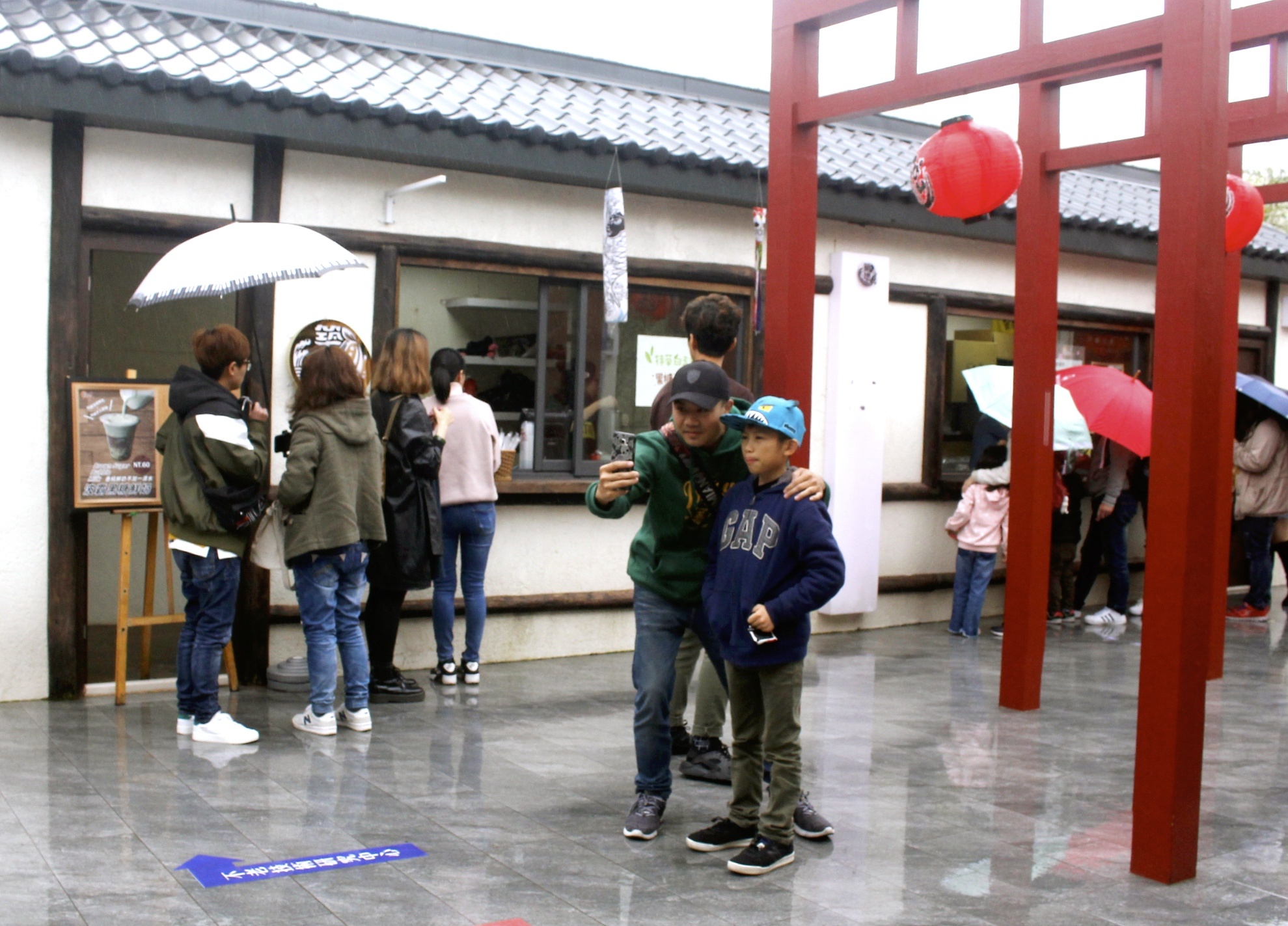 【桃園 蛋寶生技不老村】人氣打卡點紅色鳥居、江戶時代大街。伴手禮來盒“達人手藝蛋塔”吧