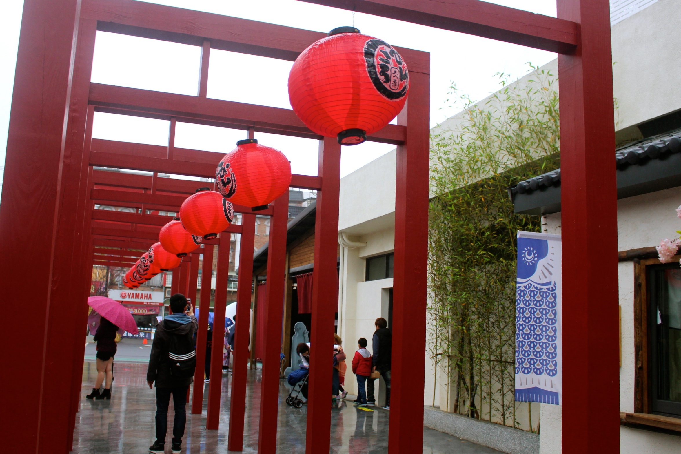【桃園 蛋寶生技不老村】人氣打卡點紅色鳥居、江戶時代大街。伴手禮來盒“達人手藝蛋塔”吧