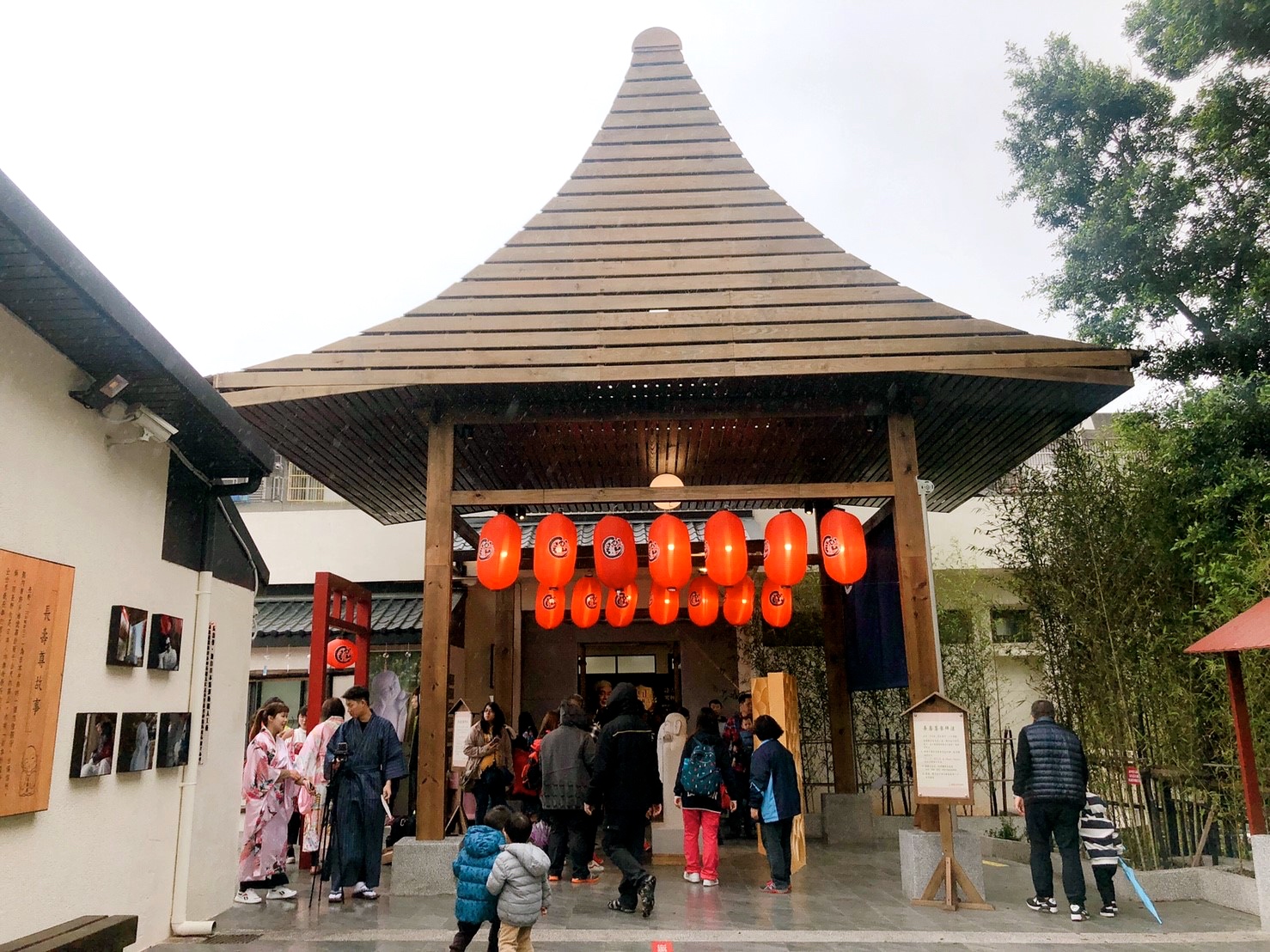 【桃園 蛋寶生技不老村】人氣打卡點紅色鳥居、江戶時代大街。伴手禮來盒“達人手藝蛋塔”吧
