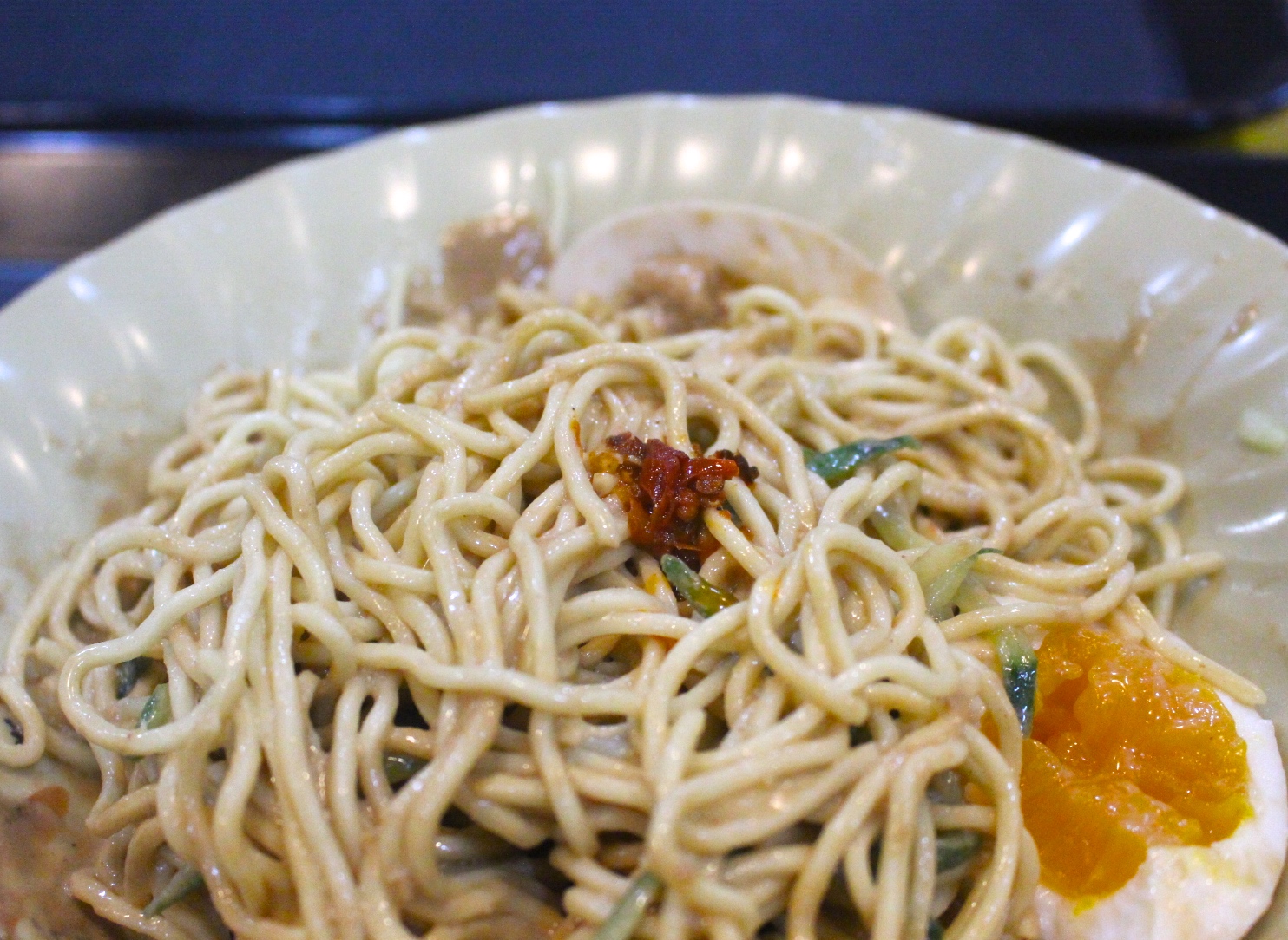 【台北 玖二涼麵】繞一圈饒河不吃夜市名店。招牌涼麵“麻醬+台式炸醬”蹦出新風味 【台北 玖二涼麵】繞一圈饒河不吃夜市名店。招牌涼麵“麻醬+台式炸醬”蹦出新風味