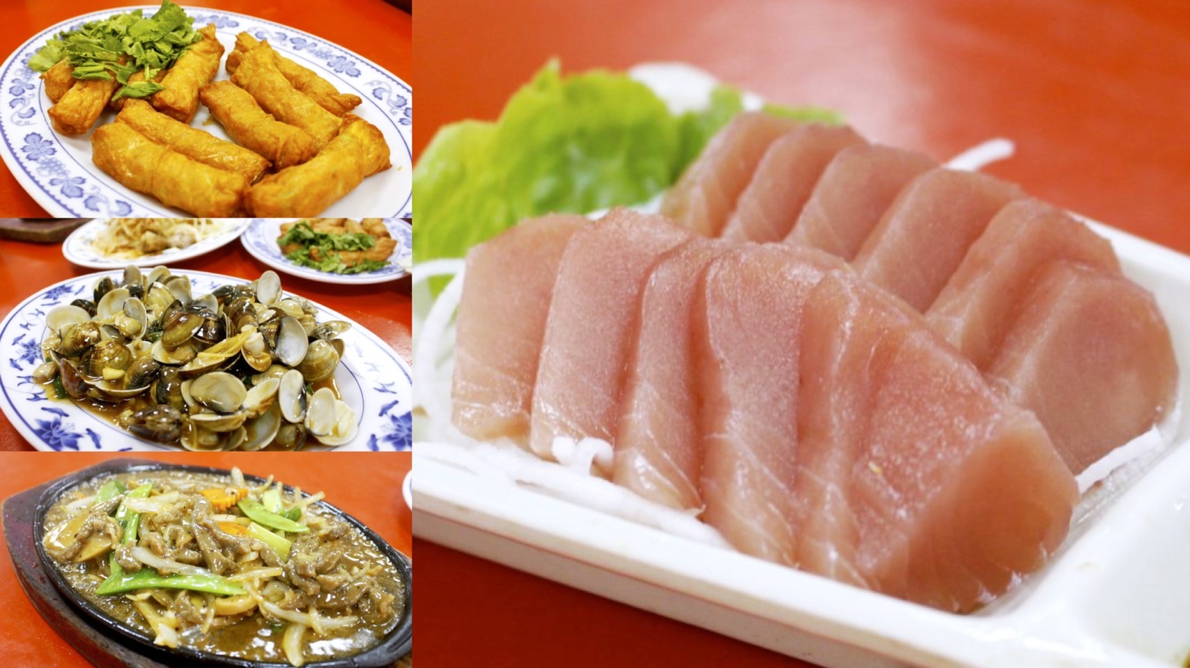 【宜蘭 高僑餐飲】100元大份量熱炒還能吃到生魚片？白飯無限供應、附設停車場