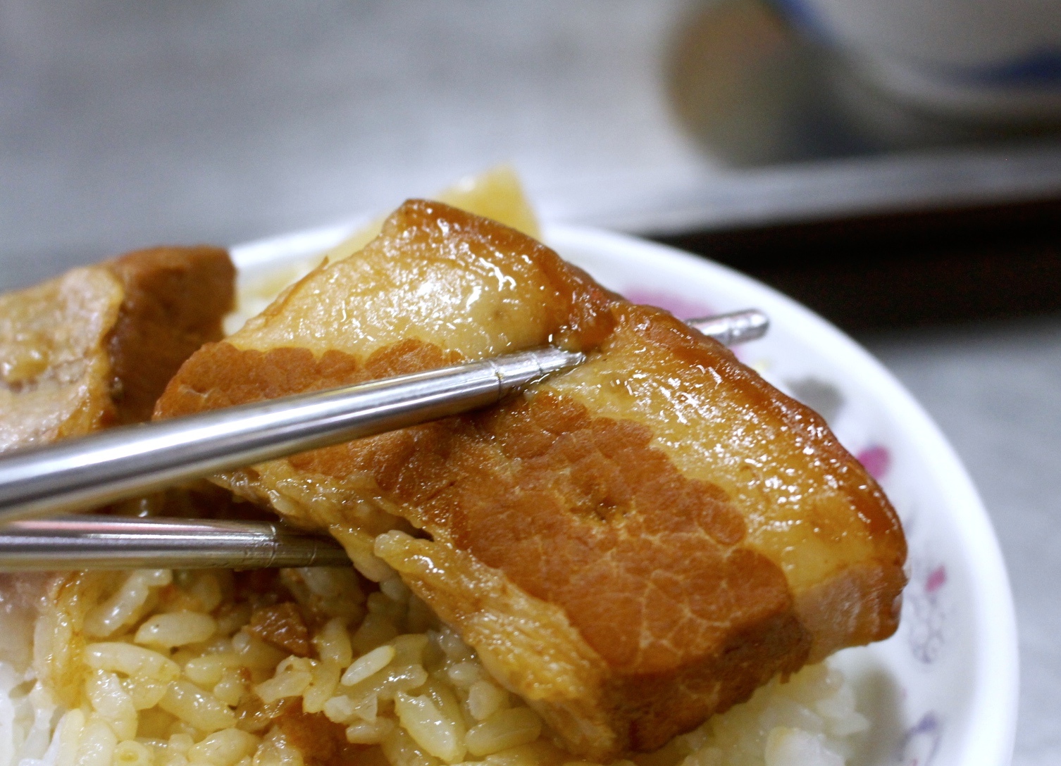 山河魯肉飯,滷肉飯,控肉飯,台中美食,市場美食,第二市場美食,台中第二場,麻薏湯,滷肉飯,魯肉飯,台灣小吃,