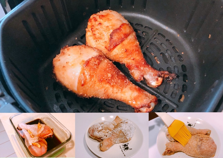 【氣炸鍋 料理分享】它除了炸還能做什麼？初學者也能烤蛋糕和烤全雞！讓我一玩停不下來...