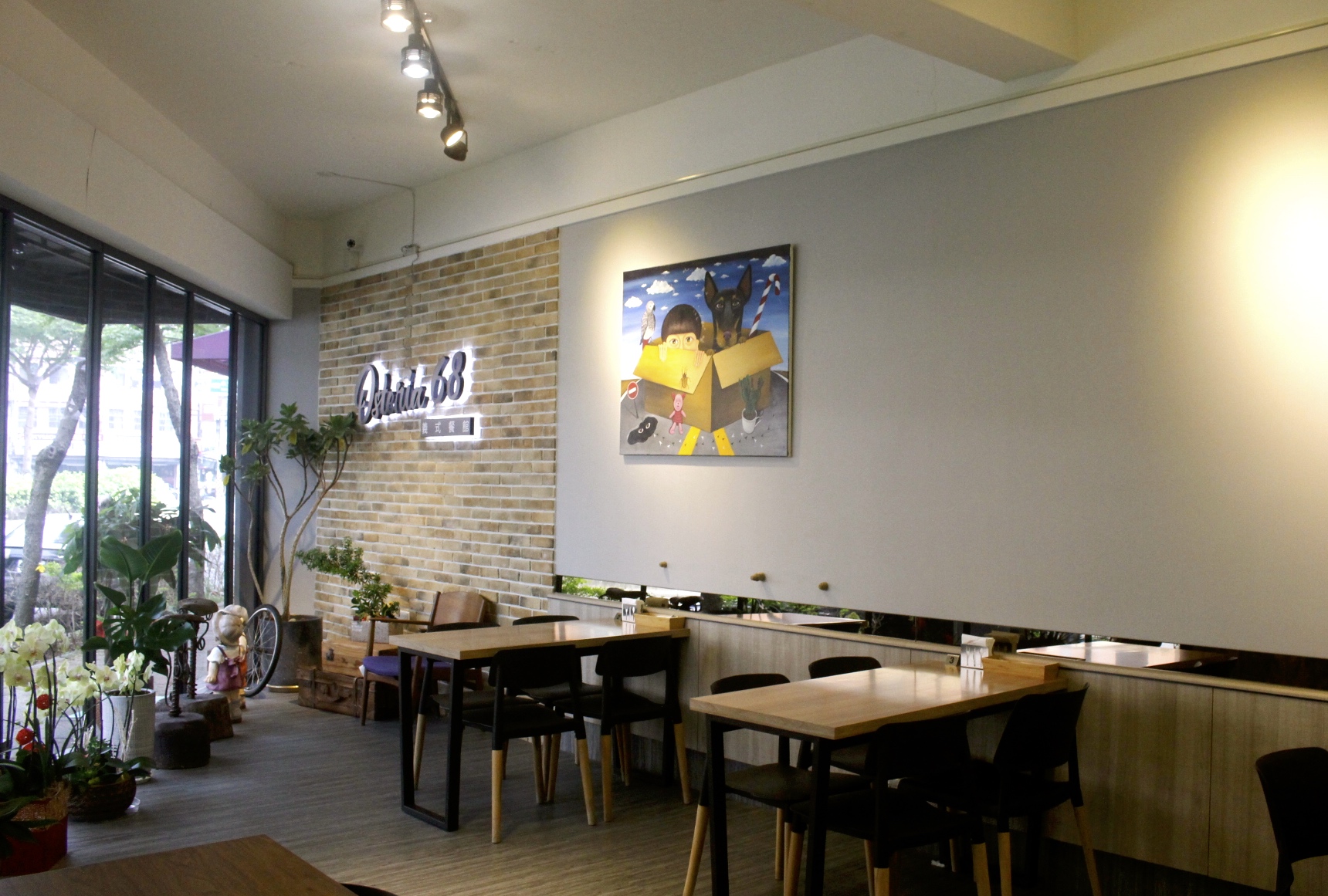 【食 Osteria68義式餐館】力行路上低調義式餐廳。主廚推薦義大利麵、燉飯&手桿披薩.延伸了家的溫馨感 【食 Osteria68義式餐館】力行路上低調義式餐廳。主廚推薦義大利麵、燉飯&手桿披薩.延伸了家的溫馨感
