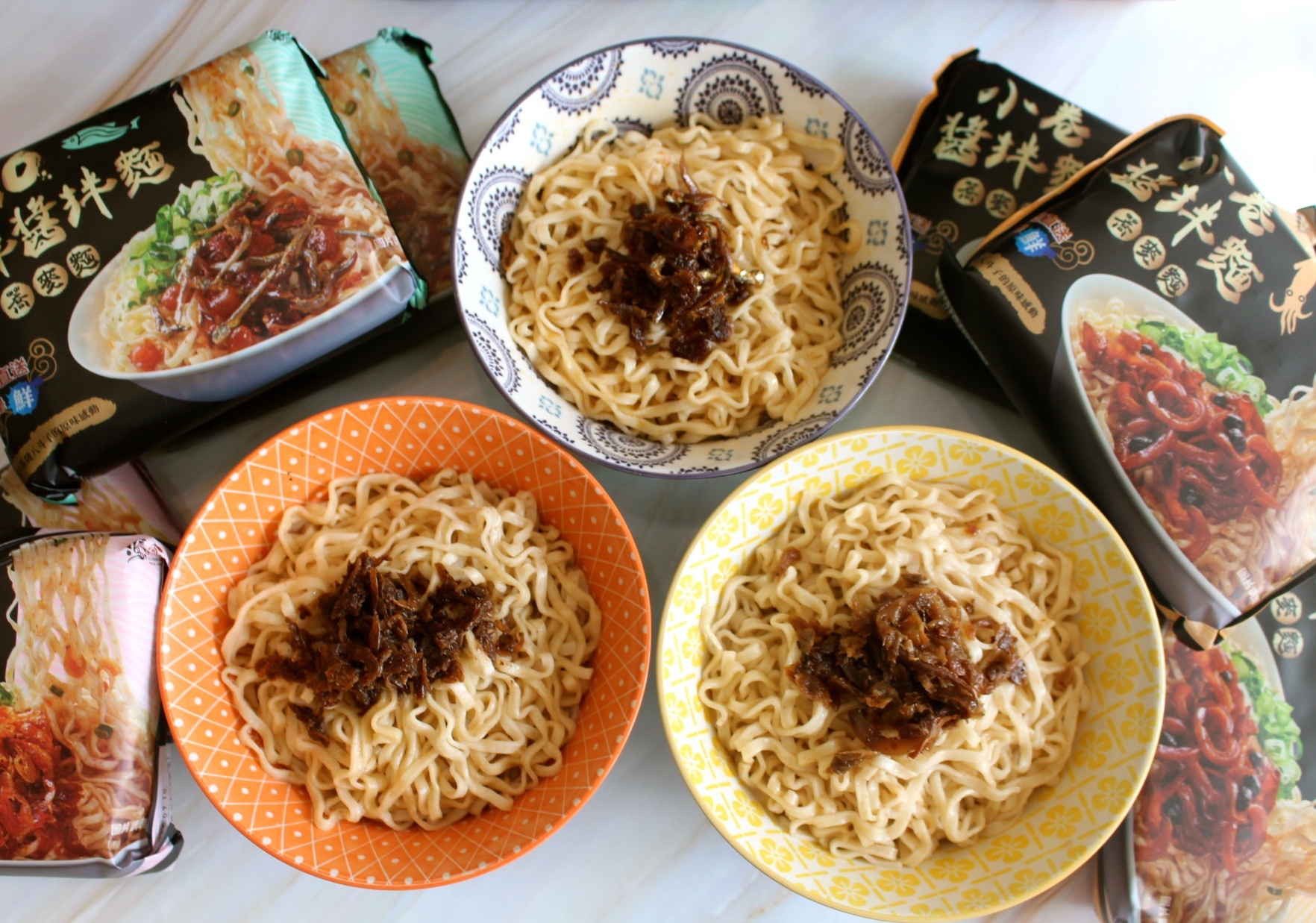 【食 漁品軒醬拌麵】傳承ㄧ甲子基隆在地漁品軒！小卷醬包搭配蕎麥麵，輕鬆快速完成一餐
