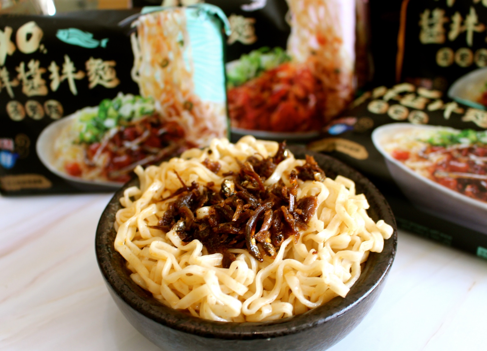 【食 漁品軒醬拌麵】傳承ㄧ甲子基隆在地漁品軒！小卷醬包搭配蕎麥麵，輕鬆快速完成一餐