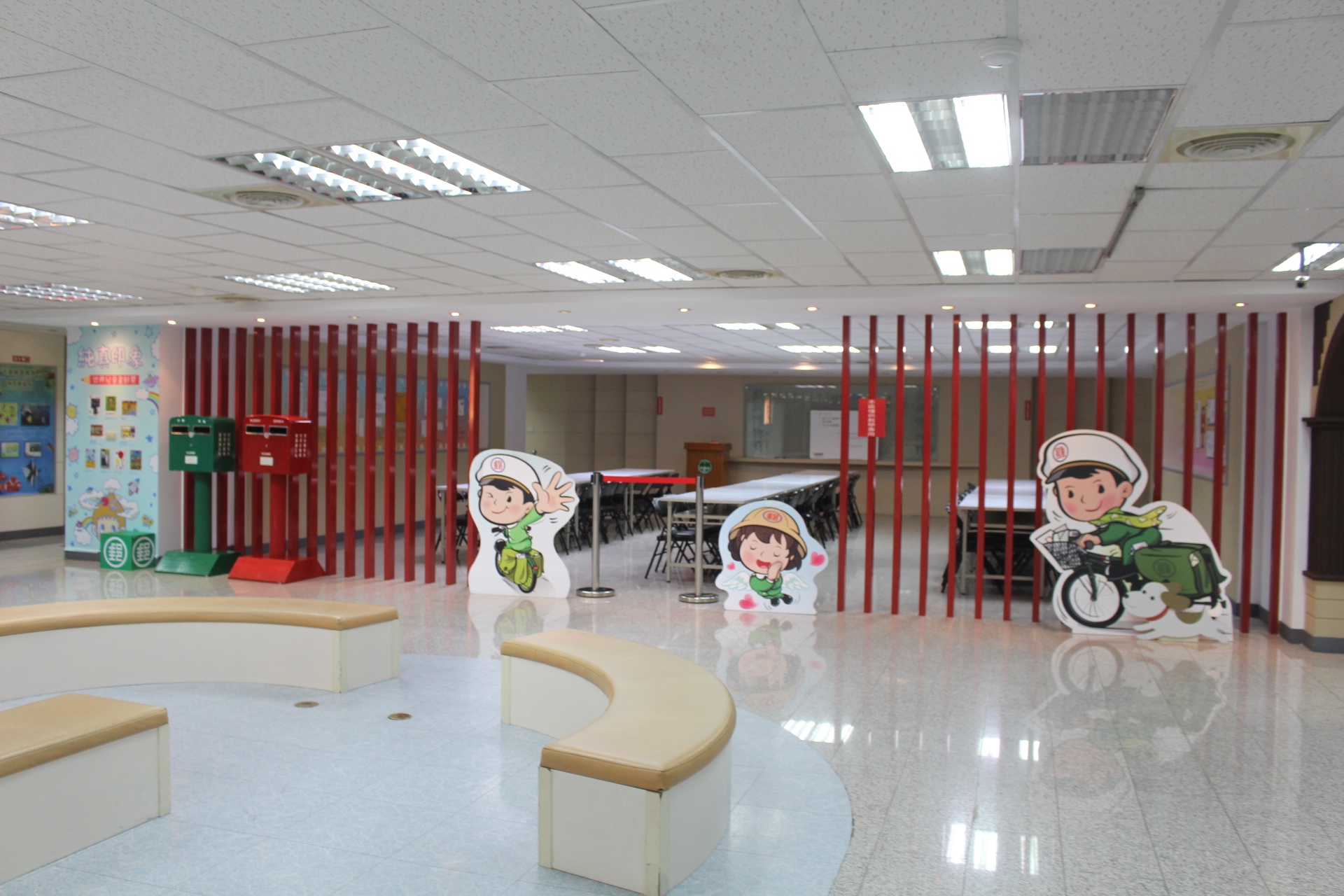 【遊 郵政博物館】兒童只要5元！就能暢遊博物館2到6樓．高CP值．雨天備案！