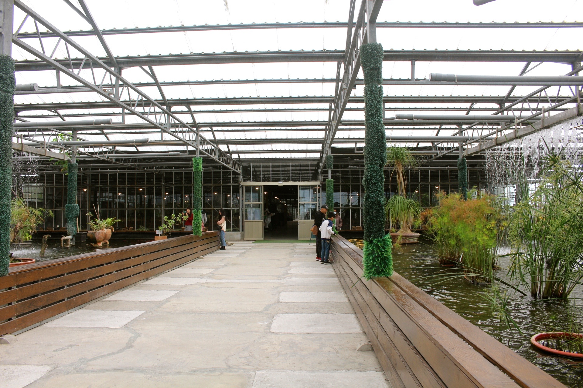 【遊 金車礁溪蘭花園】全年無休+免費入場！超大水生植物區可餵食錦鯉，附設草皮兒童區、仙人掌蘭花區(雨天備案）