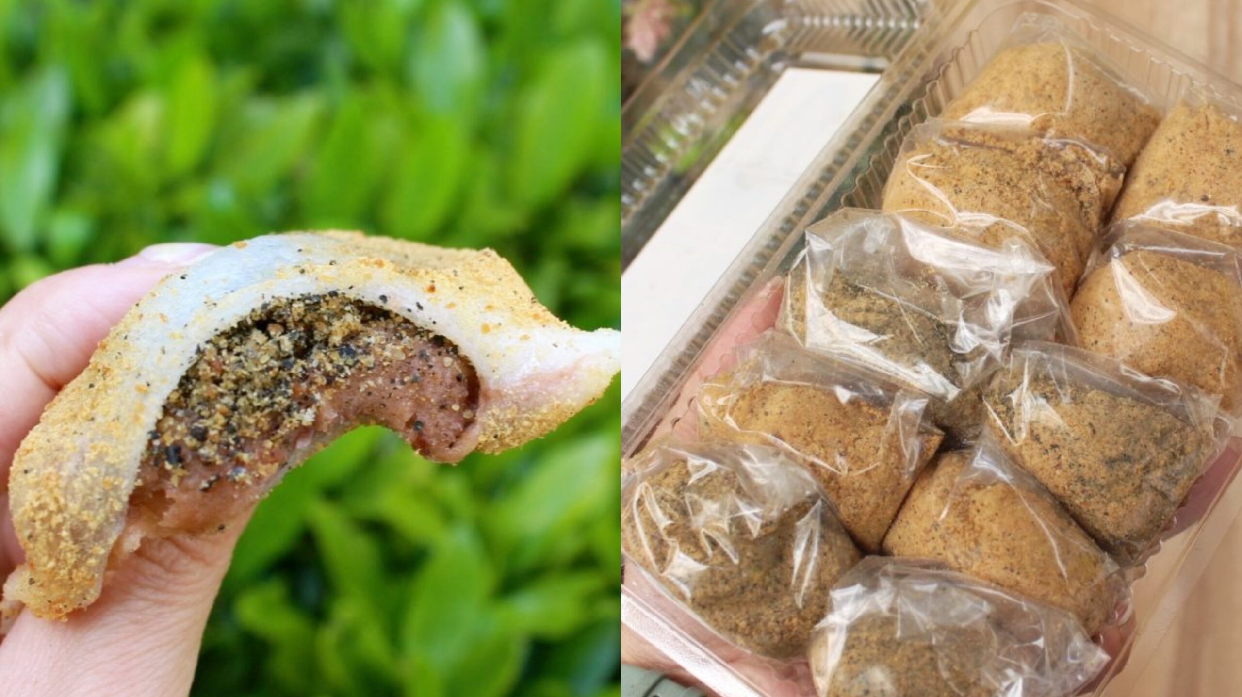 台中名產,台灣小吃,現點現做,芳塢碼頭麻糬,麻糬 @艾瑪  吃喝玩樂札記