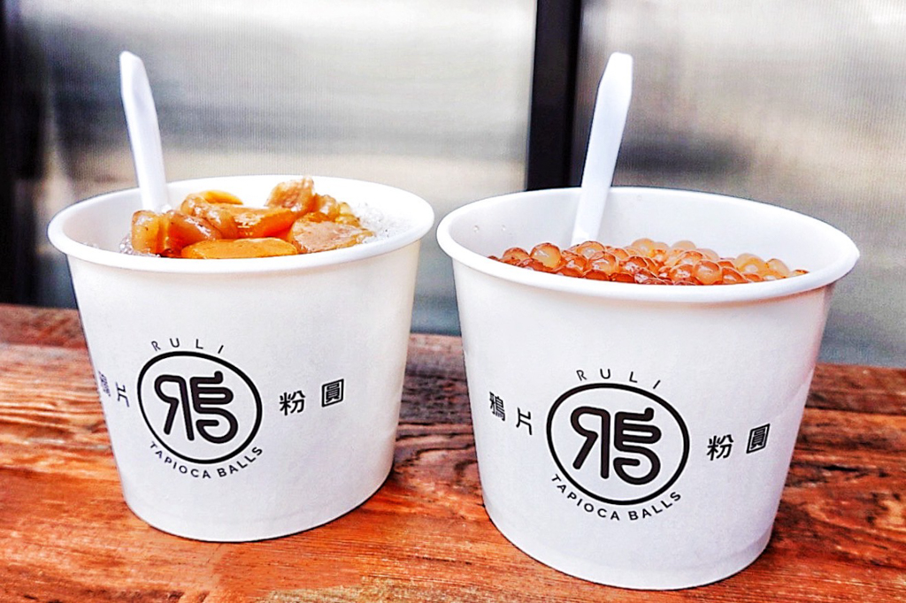 大稻埕美食,迪化街美食,永樂市場,鴉片粉圓路力迪化店,鴉片粉圓,粉圓冰,糖葫蘆,草莓大福,