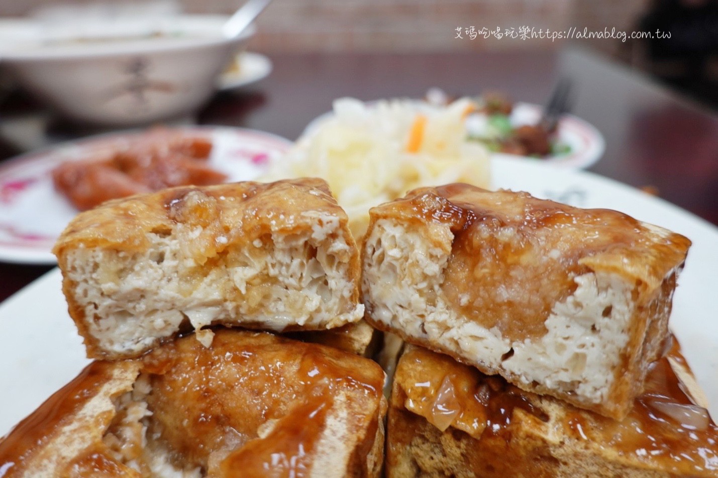 中壢美食,台灣小吃,四味飄香,臭豆腐,蚵仔麵線