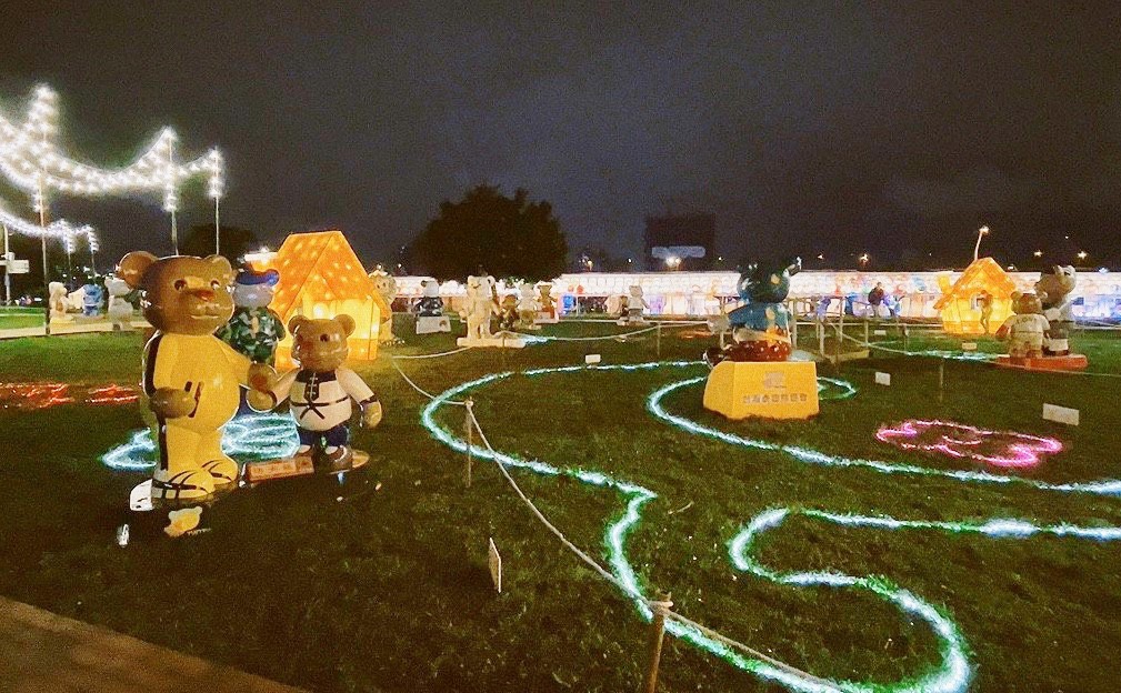 免費入場,新北大都會公園,新北景點,泰迪熊,燈會 免費入場,新北大都會公園,新北景點,泰迪熊,燈會