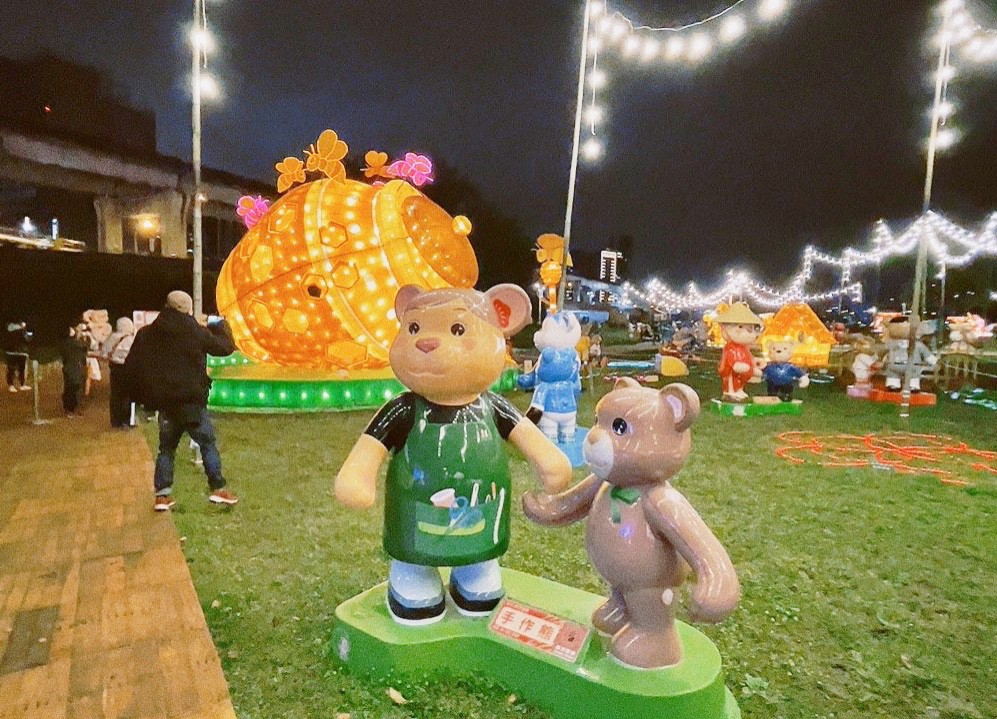 免費入場,新北大都會公園,新北景點,泰迪熊,燈會 免費入場,新北大都會公園,新北景點,泰迪熊,燈會