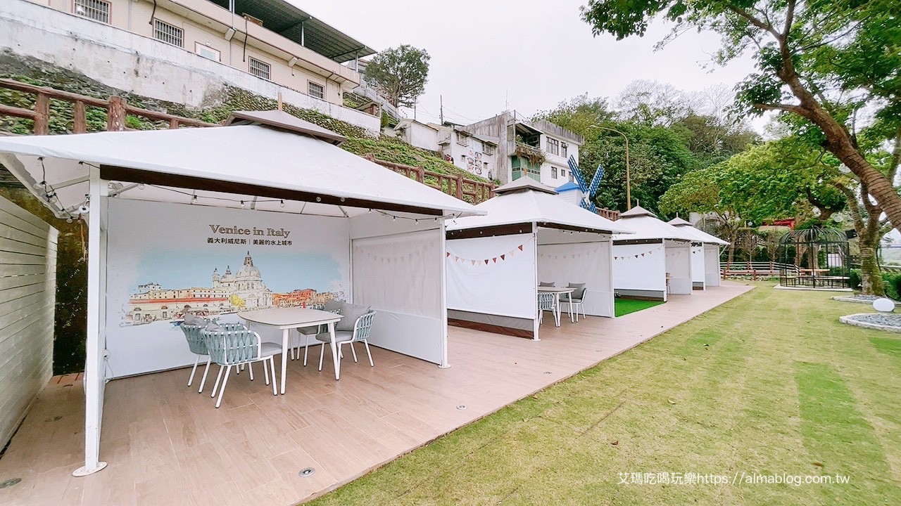 〖玫瑰左岸莊園 InnRose〗座落老街下的秘密基地！歐式莊園民宿．玻璃屋低消80元起．戶外小花園超好拍