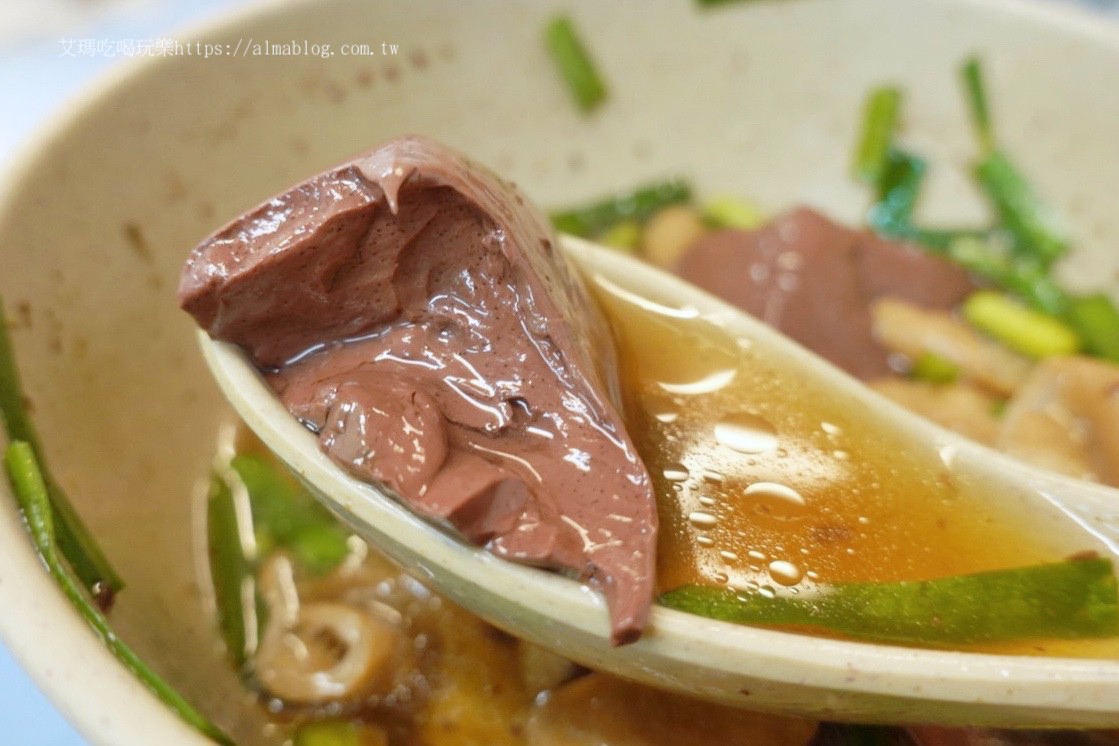 中山區美食,大鼎豬血湯,桃園豬血湯,豬血大腸湯
