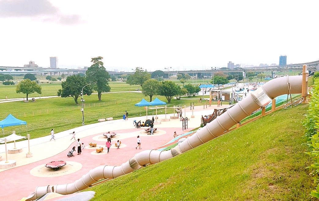 台北好玩,大都會公園熊猴森樂園,新北公園,水樂園