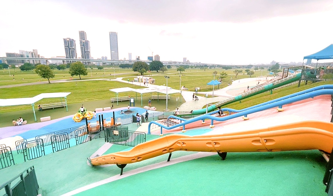 台北好玩,大都會公園熊猴森樂園,新北公園,水樂園
