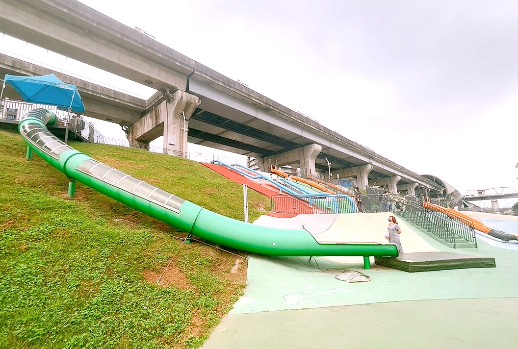 台北好玩,大都會公園熊猴森樂園,新北公園,水樂園