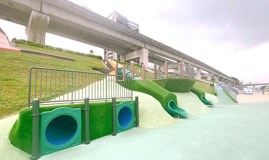 台北好玩,大都會公園熊猴森樂園,新北公園,水樂園