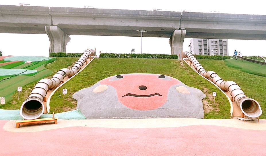 台北好玩,大都會公園熊猴森樂園,新北公園,水樂園