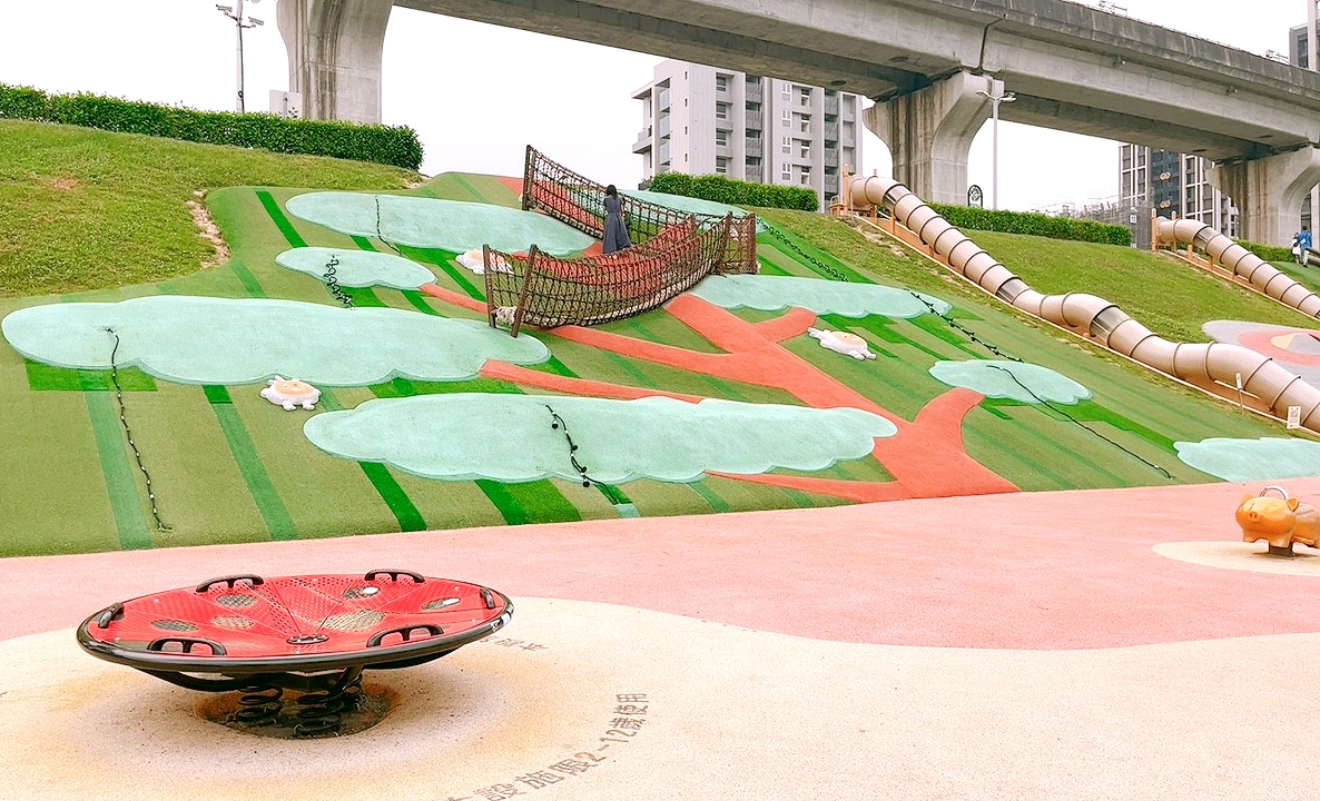 台北好玩,大都會公園熊猴森樂園,新北公園,水樂園