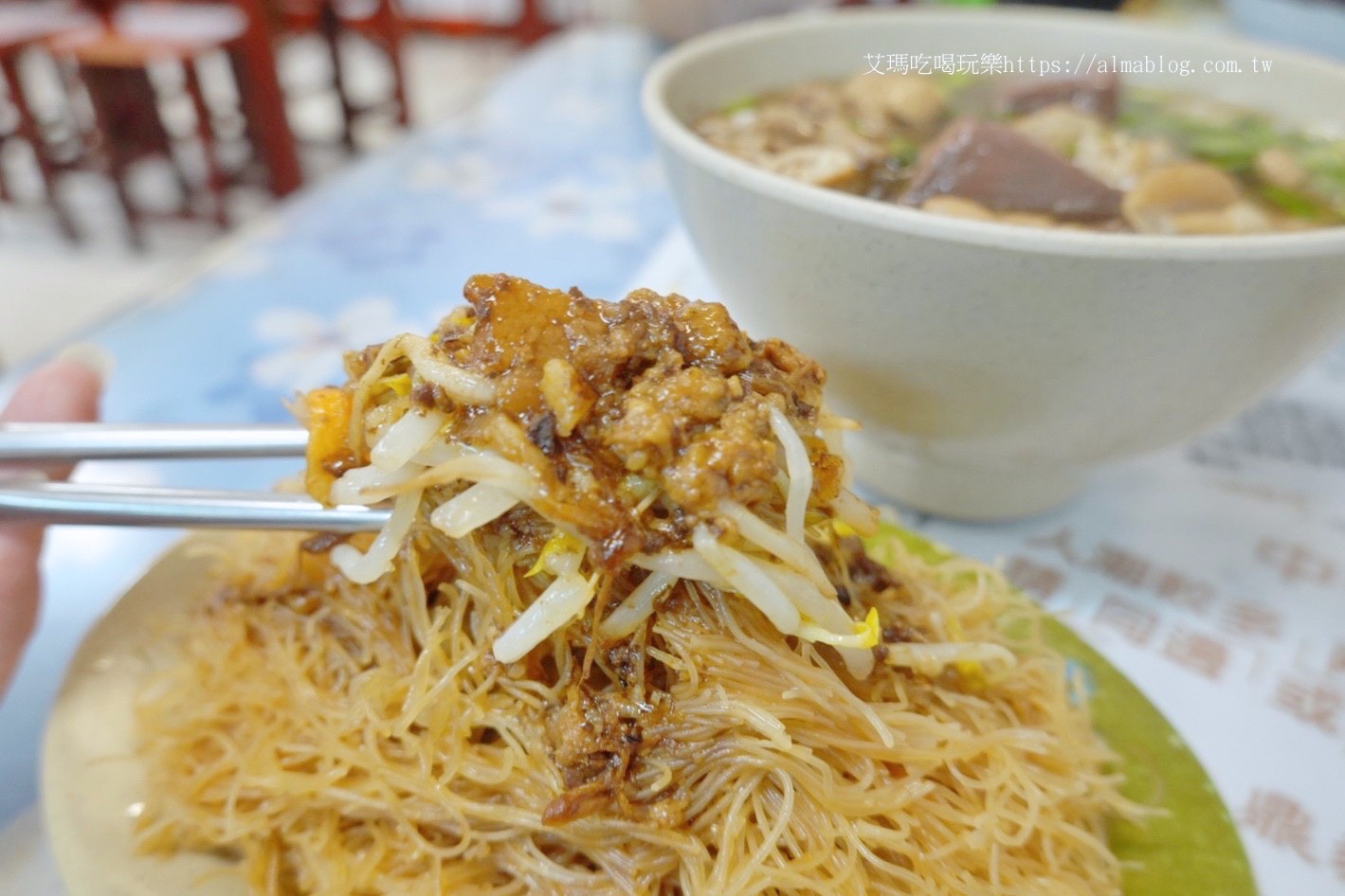 中山區美食,大鼎豬血湯,桃園豬血湯,豬血大腸湯