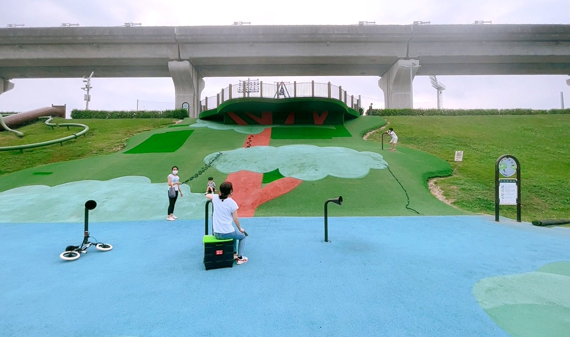 台北好玩,大都會公園熊猴森樂園,新北公園,水樂園
