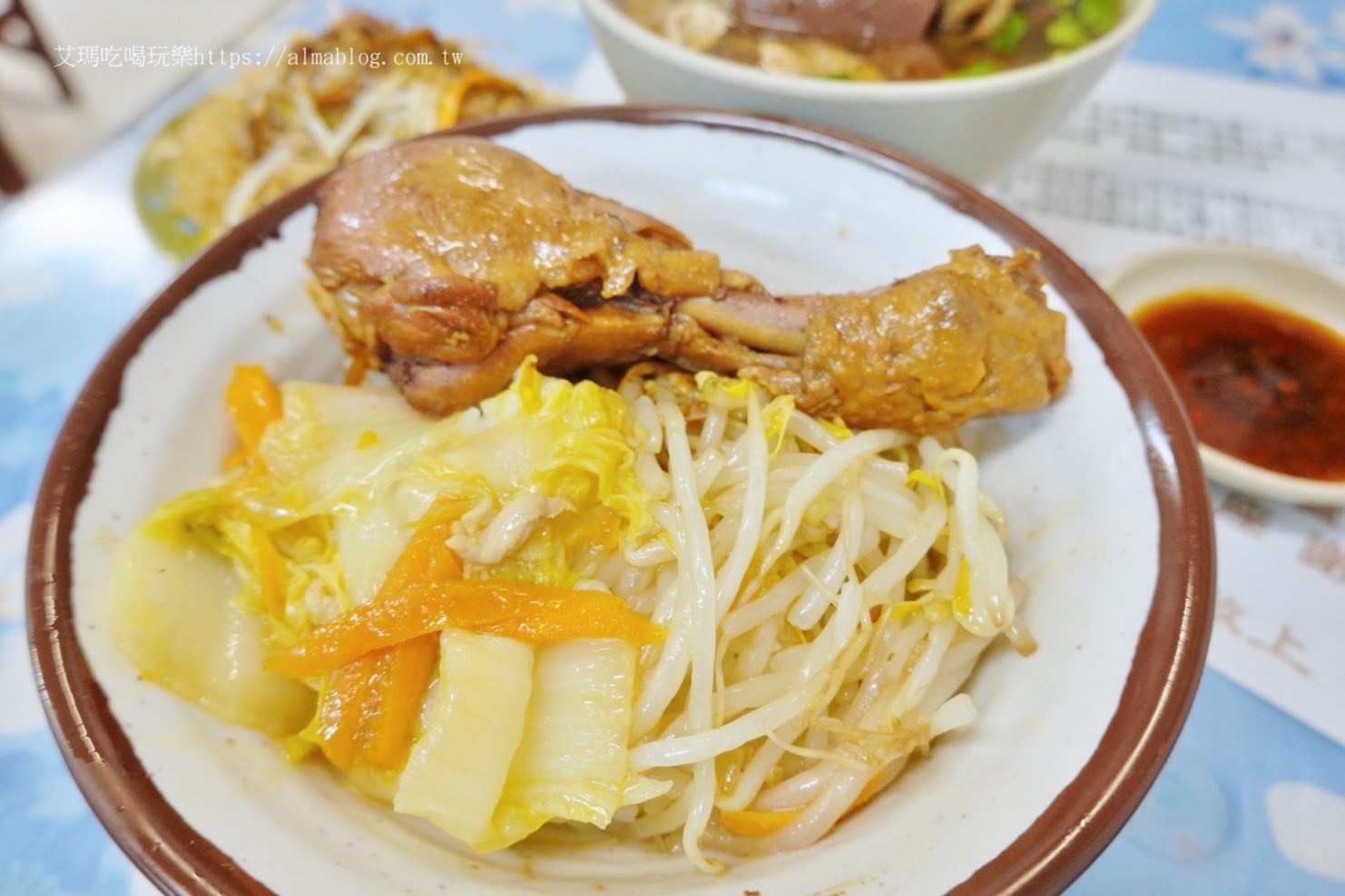 中山區美食,大鼎豬血湯,桃園豬血湯,豬血大腸湯