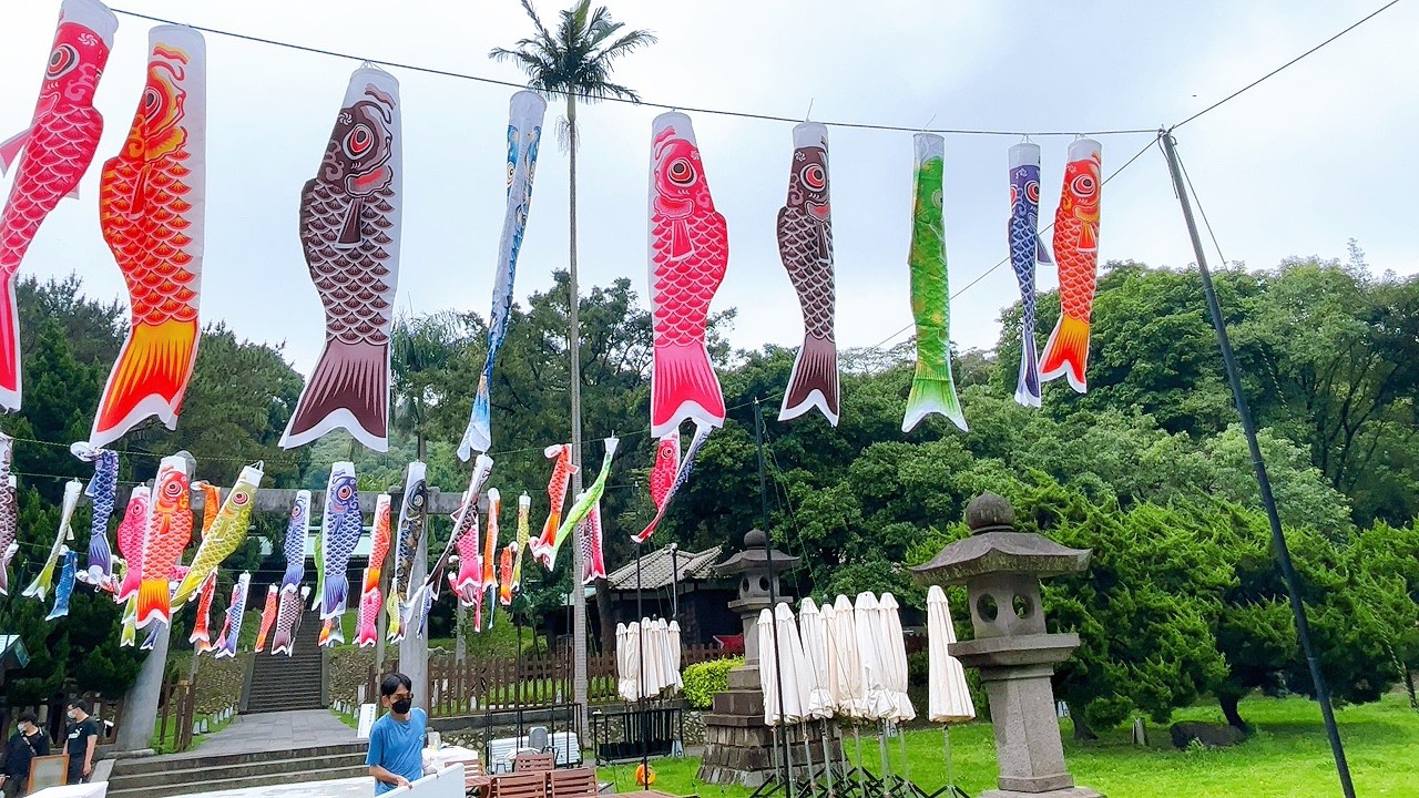 免費景點,桃園忠烈祠暨神社,鯉魚流光祭 免費景點,桃園忠烈祠暨神社,鯉魚流光祭