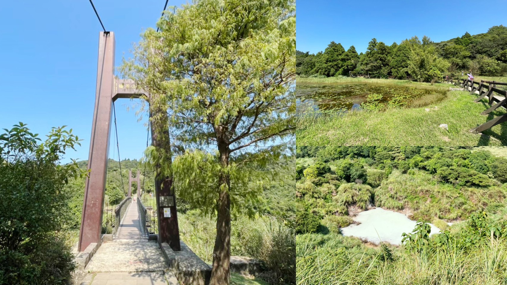 免費景點,冷水坑,台北景點,牛奶湖,登山,菁山吊橋,陽明山 @艾瑪  吃喝玩樂札記