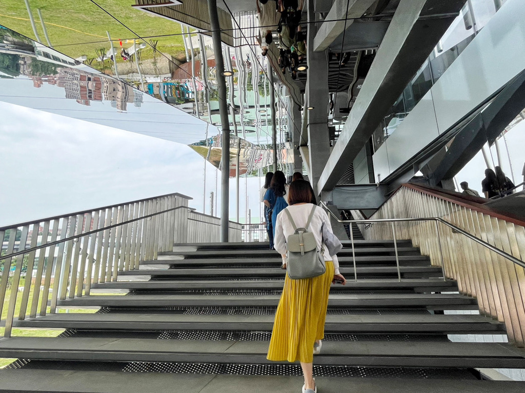 台北景點.新北景點,新北市美術館,鶯歌景點,免費景點,小火車,親子景點,三鶯之心,圓頂藝術空間,沉浸式遊戲裝置,畫畫731公車一日票