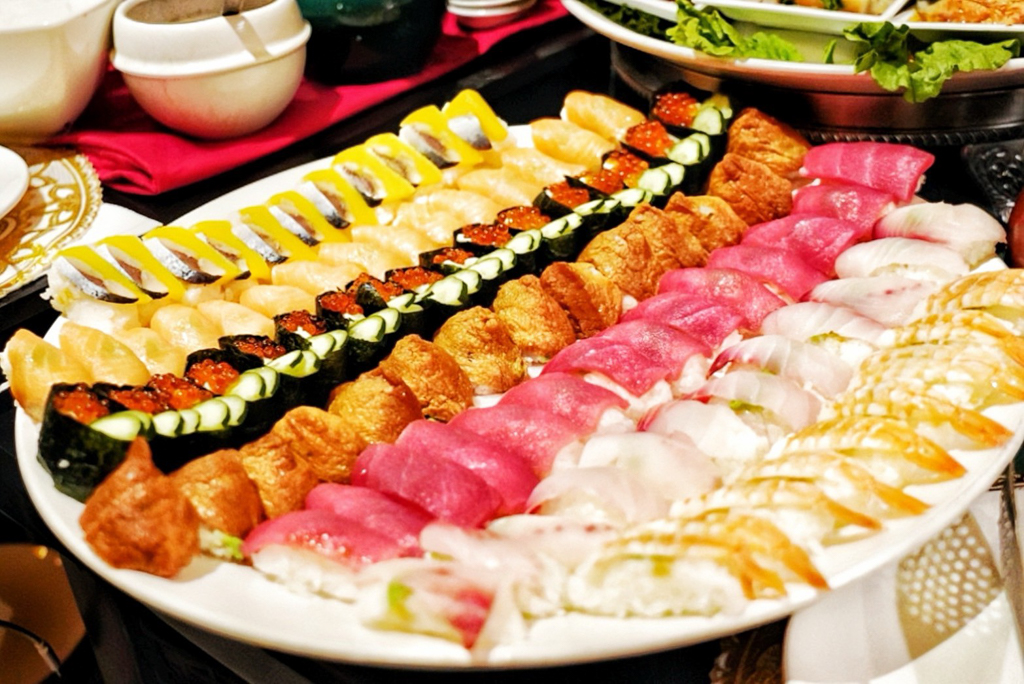 台北美食,西餐廳,吃到飽,沾美西餐廳,爐烤牛排,牛排,握壽司,
