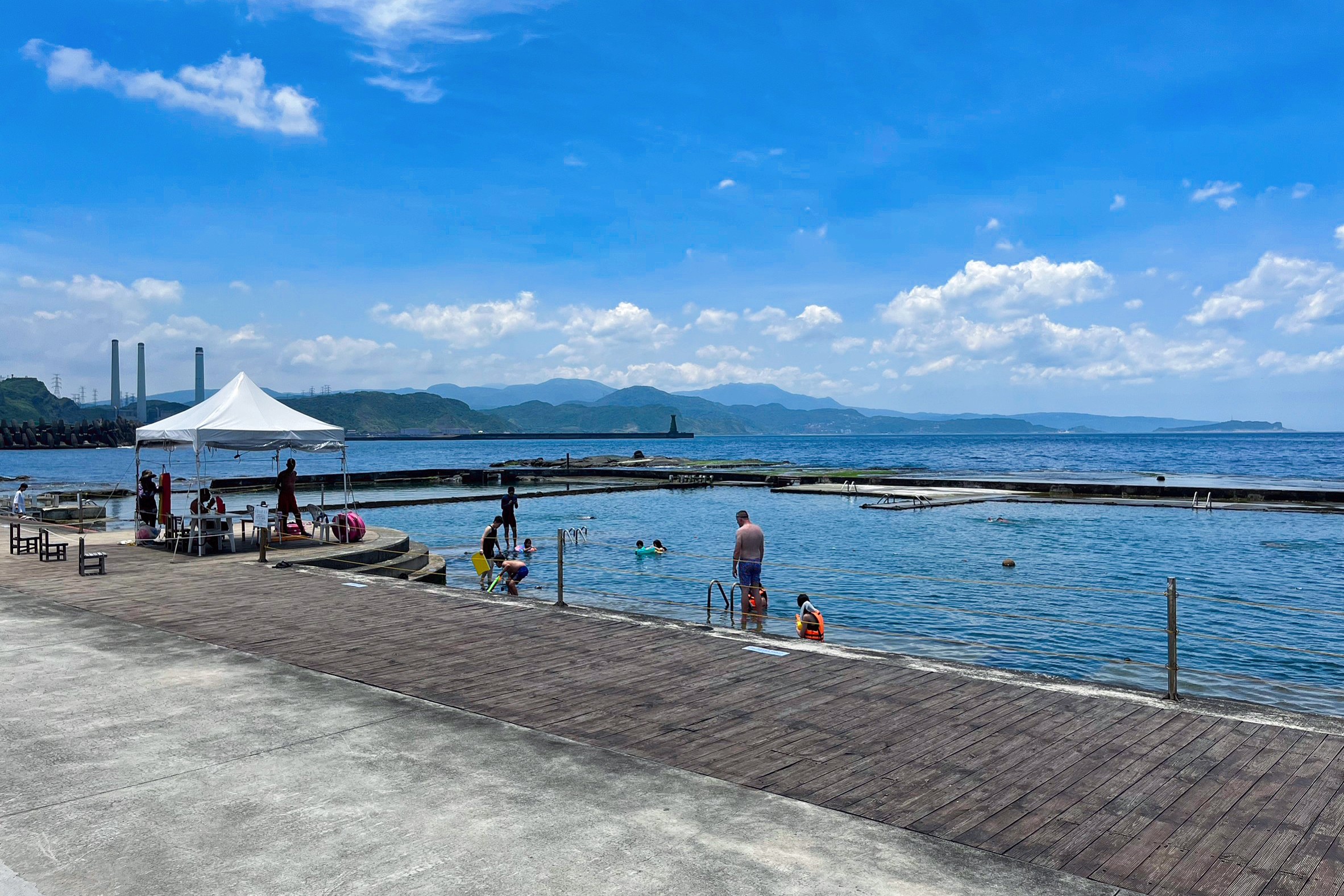 親子景點,天然泳池,玩水,基隆和平島公園,水公園,兒童池,夏季景點,親親水池,