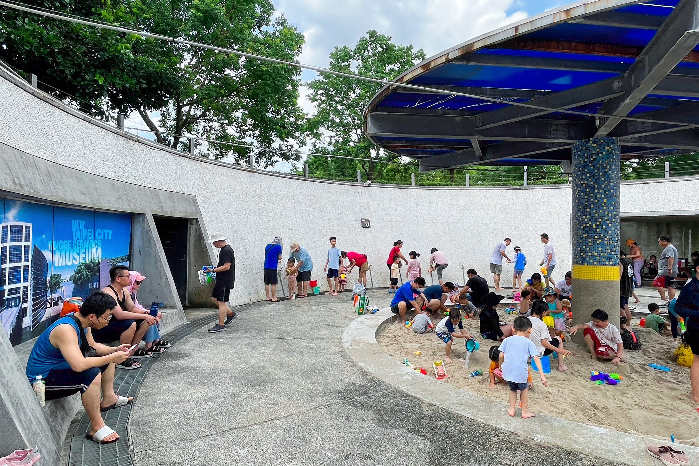 鶯歌陶瓷博物館水廣場