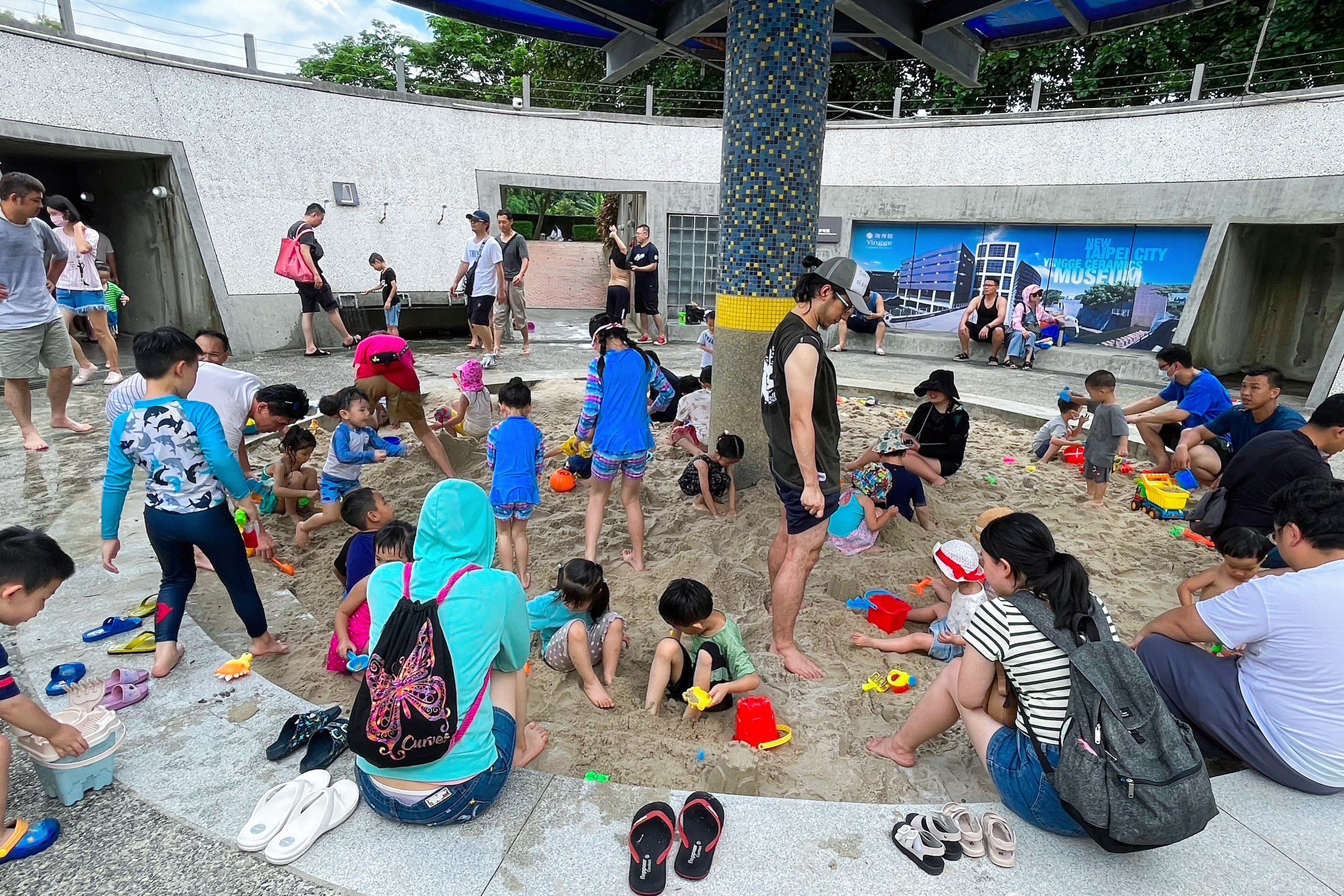 鶯歌陶瓷博物館水廣場