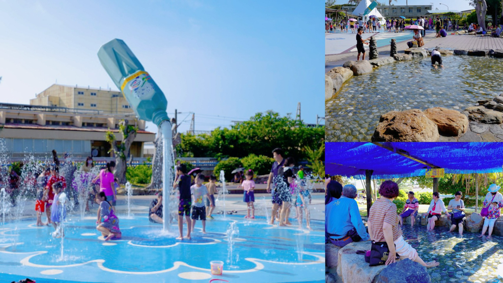延伸閱讀：臺鹽通霄觀光園區｜免費親水廣場！漂浮巨大寶特瓶、溫泉泡腳溪、彩鹽DIY